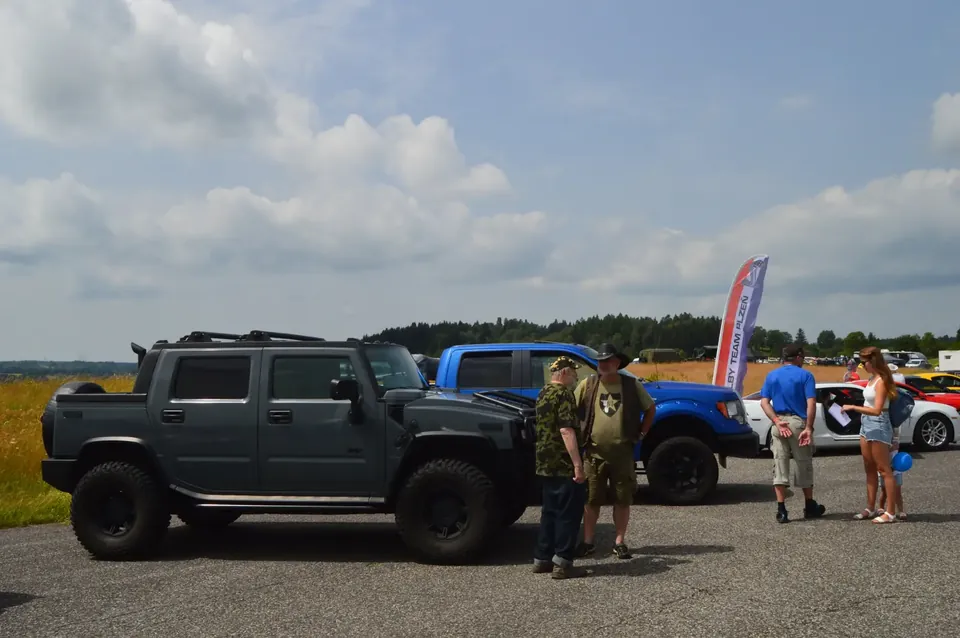 US Cars Fest Krásno 2024 – Hummer H2 a Ford F-150 Shelby